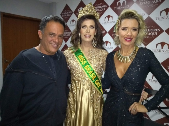 Octávio Fagundes, a Miss Brasil Gay 2017, Guiga Barbieri e Ana Paula Calixto