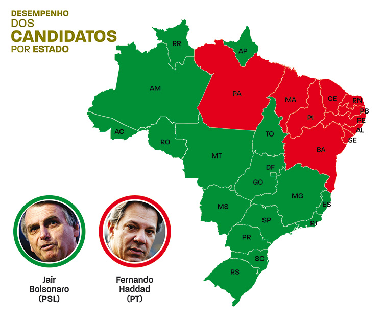 Jair Bolsonaro é eleito presidente do Brasil