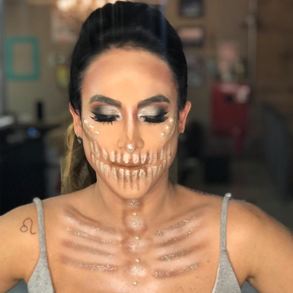 MAKE HALLOWEEN CAVEIRA SOCIAL 