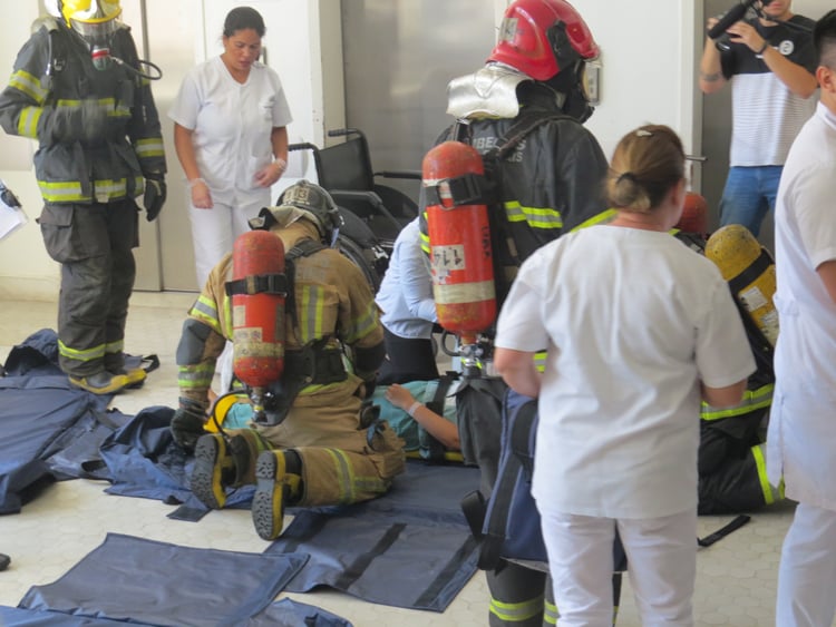 simulação incêndio santa casa 4