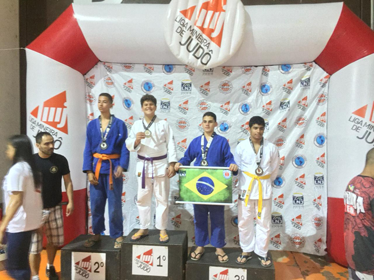 Cinco juiz-foranos ganham seis medalhas no judô 2 Esp Gabriel Machado Judo Arquivo Pessoal