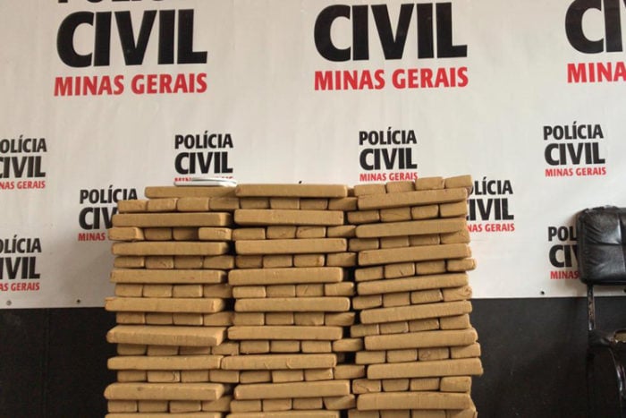 Polícia Civil apreende quase 300 quilos de maconha em JF 1 coletiva PC cred. PC