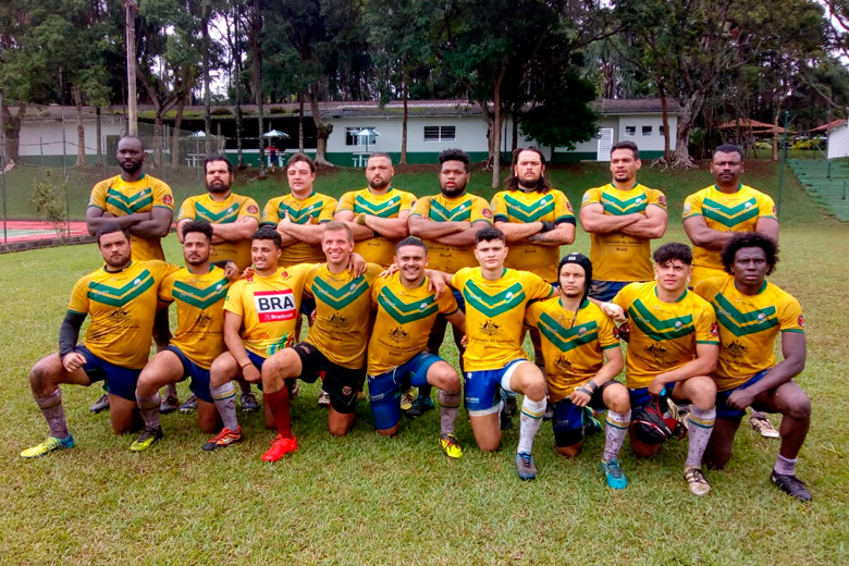 Com juiz-forano em campo, Seleção B do Brasil vence Argentina no Rugby League 1 rugby