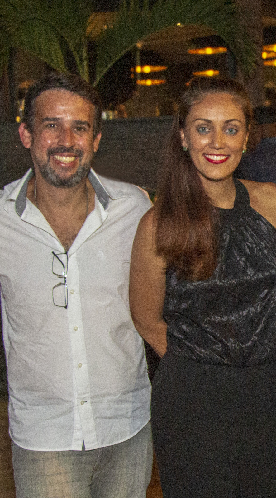 Jary Oliveira e Fabrícia Reis, os anfitriões no Espeto Carioca 1 Jary Oliveira e Fabrícia Reis, os anfitriões no Espeto Carioca