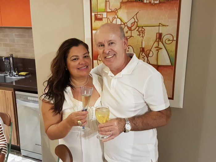 Eduardo Rocha (com Isadora), Sória com o filho Zeíto e Érica Rocha Calixto 2 Isabel e Paulo Roberto Lopes brindaram a virada do ano em Cabo Frio