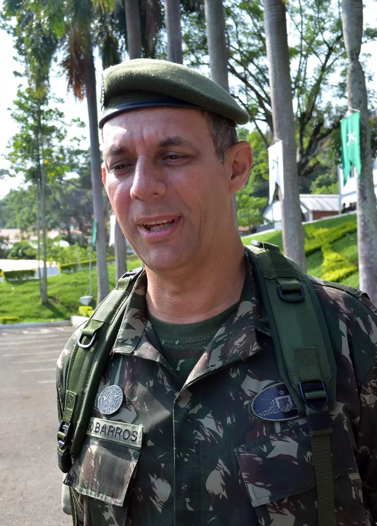 Porta-voz de Bolsonaro foi comandante da Brigada de JF 1 gen Rêgo Barros foto Olavo Prazeres