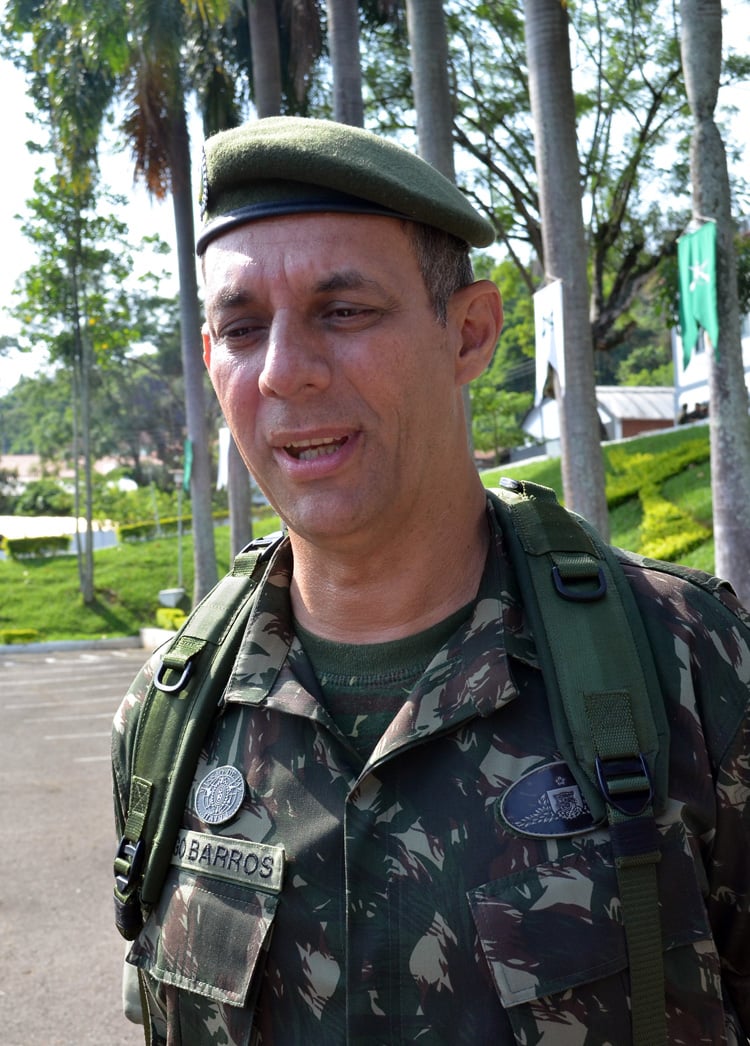 Porta-voz de Bolsonaro foi comandante da Brigada de JF 1 gen Rêgo Barros foto Olavo Prazeres