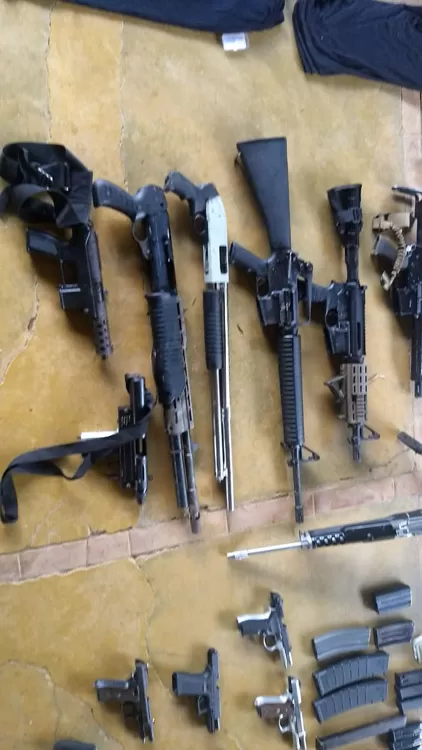 PM desarticula quadrilha e apreende armas de grosso calibre 2 quadrilha leopoldina 2 divulgação PM