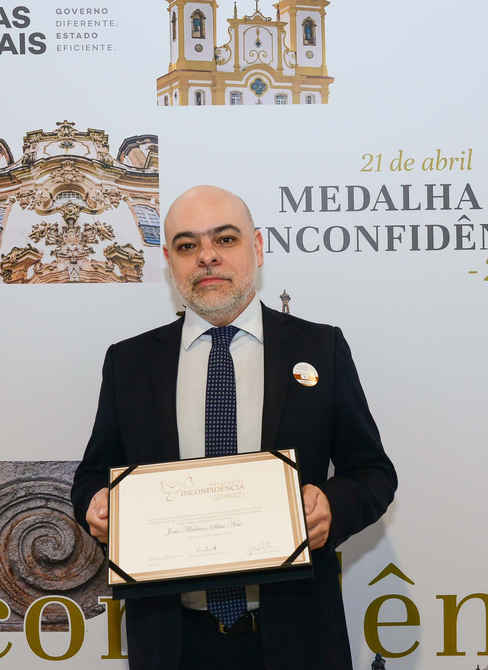 Medalha da Inconfidência 2019Crédito: Marco Evangelista/Imprensa MG