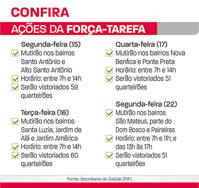 ações da força tarefa