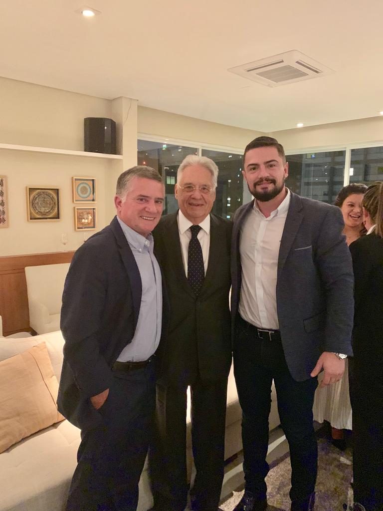 1 Jovino Campos com Fernando Henrique Cardoso