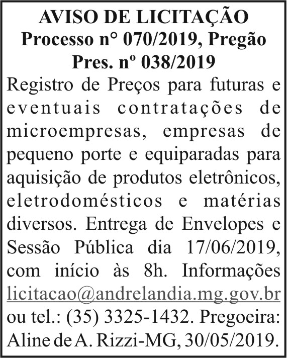 1 ANDRELANDIA 070
