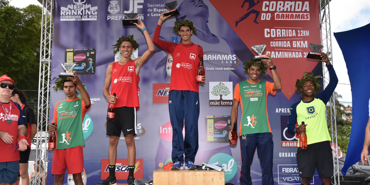 esp Corrida Bahamas pódio masculino foto Bahamas Arcelio Mendonça destacada