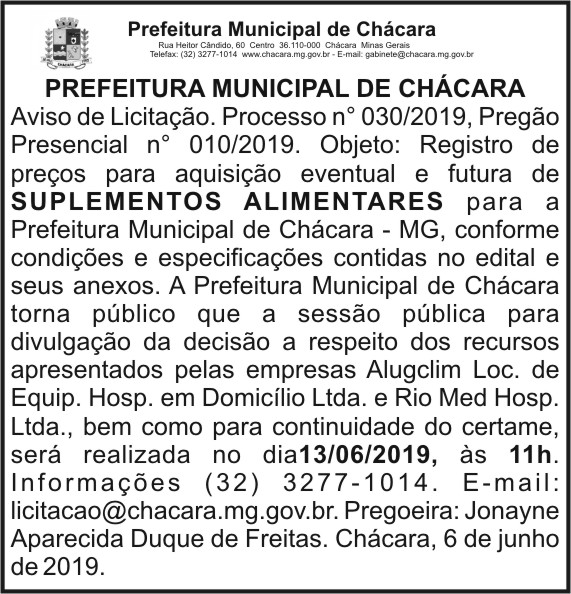 1 CHACARA 030