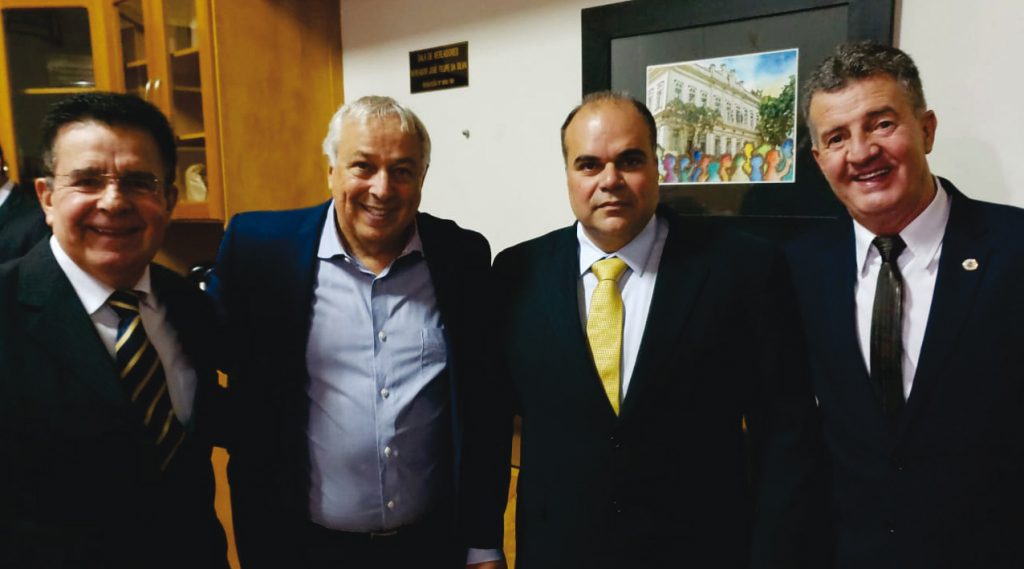 Edi Prata José Lúcio Fernandes e Luiz Otávio Pardal