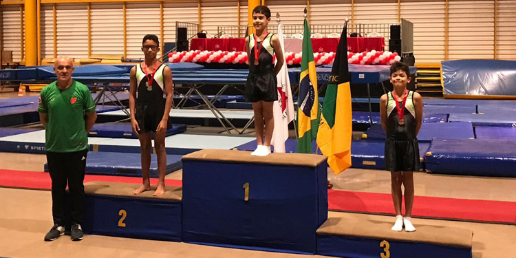 esp Ginástica pódio masculino juiz forano