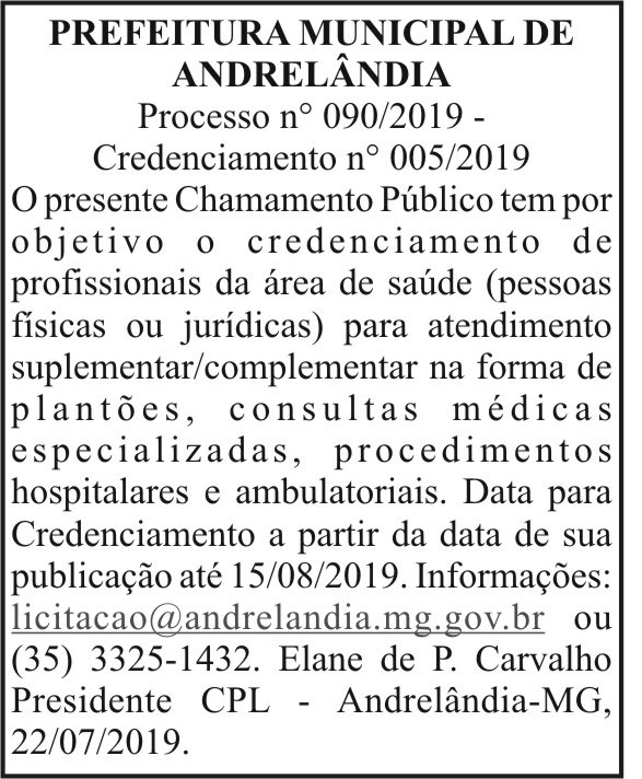 1 ANDRELANDIA 090