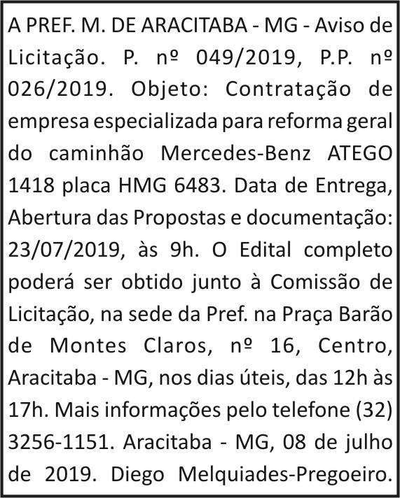 1 ARACITABA 049