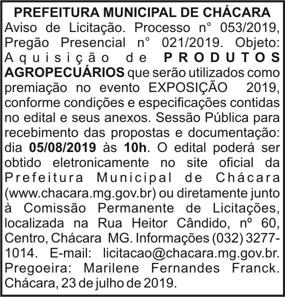 1 CHACARA 053