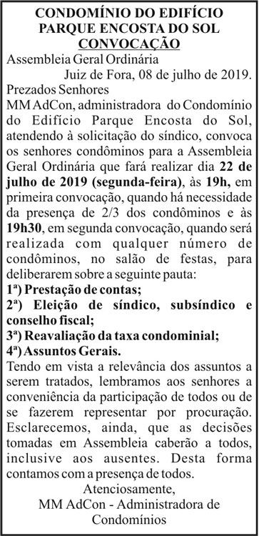 1 ENCOSTA
