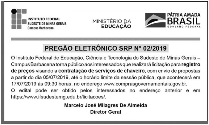 1 IFSUDESTE