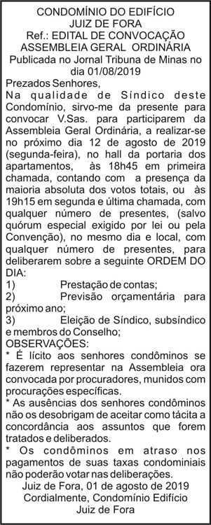 1 JUIZ DE FORA
