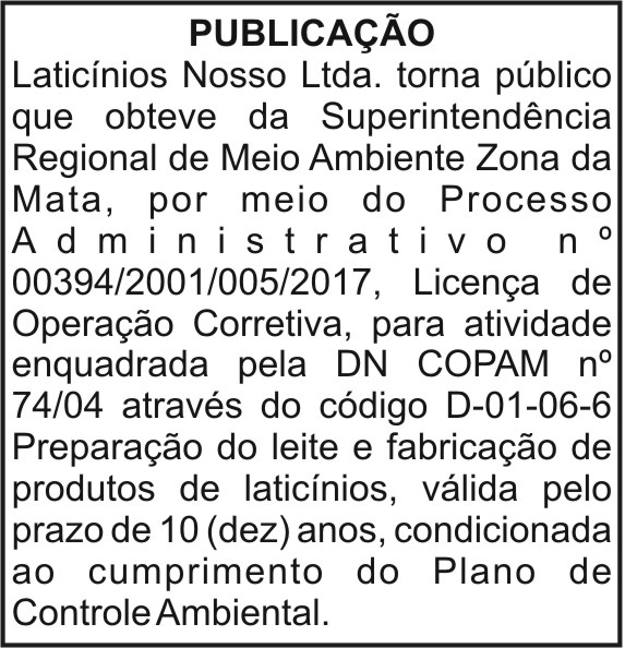 1 NOSSO