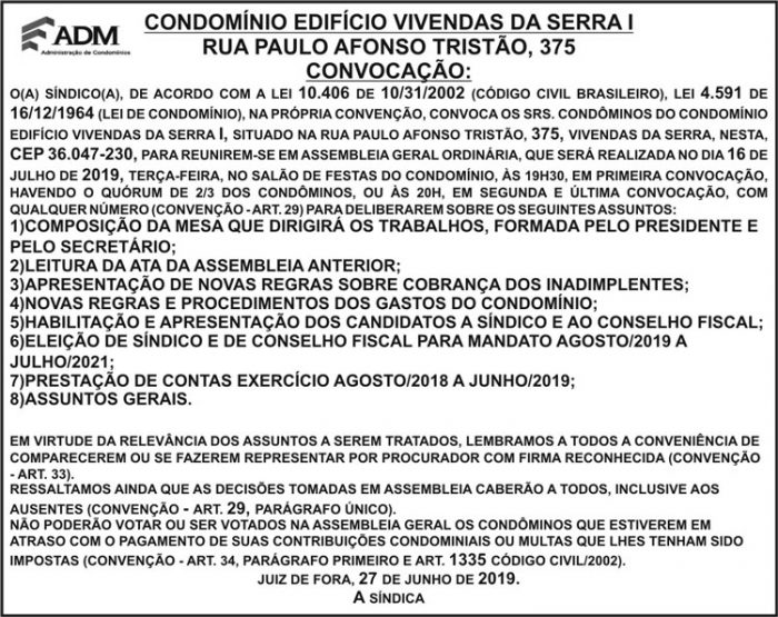 1 VIVENDAS DA SERRA