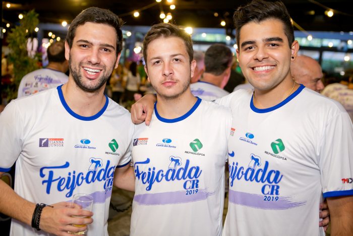 Ana Paula Faustino e Tereza Cruzeiro 2 Eduardo Santos, Diego Pazos e Alexandre Ronzani Foto: Wanderson Monteiro
