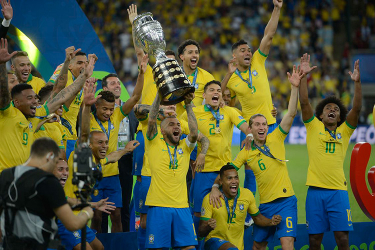 Brasil confirma favoritismo ao vencer Copa América contra o Peru 1 brasil campeão Fernando Frazão Agência Brasil