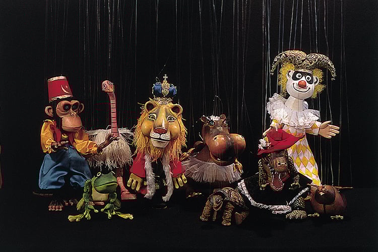 Grupo Giramundo leva seus bonecos ao Central 1 giramundo carnaval dos animais Divulgação