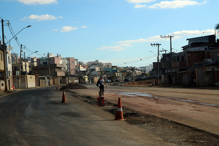 obra na Cidade Alta fernando