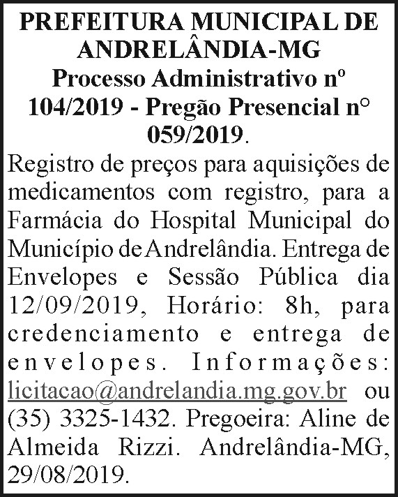 1 ANDRELANDIA 104