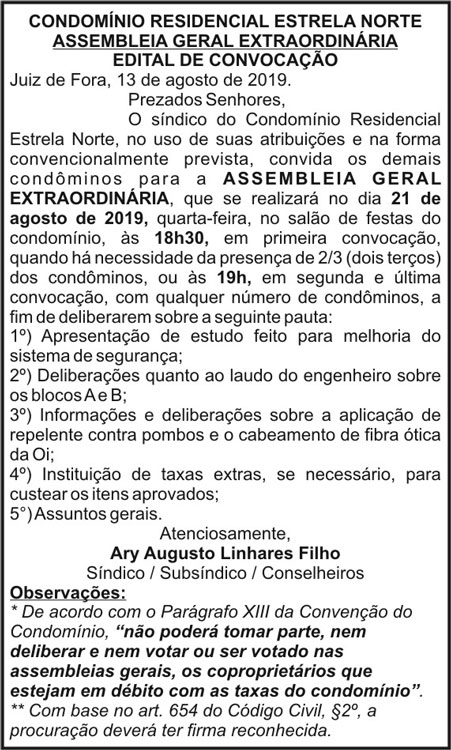 1 ESTRELA NORTE
