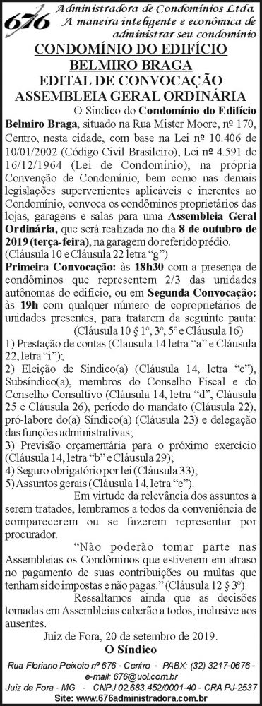 1 BELMIRO BRAGA