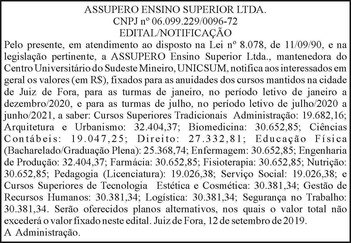 Assupero Ensino Superior Ltda. Assupero Ensino Superior Ltda.