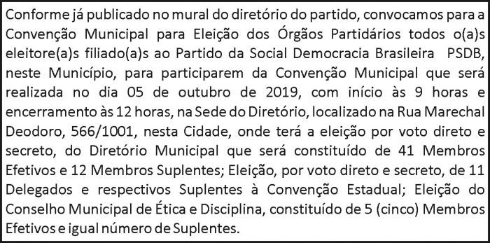 1 PSDB