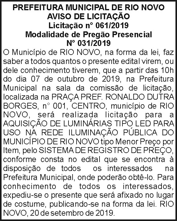 1 RIO NOVO 0612