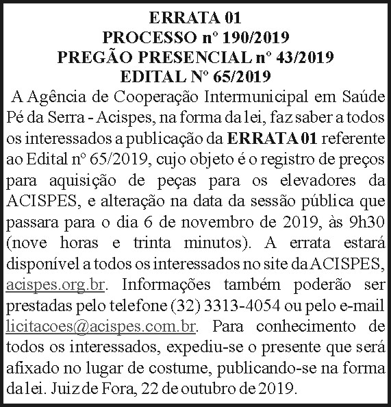 1 ACISPES 1901