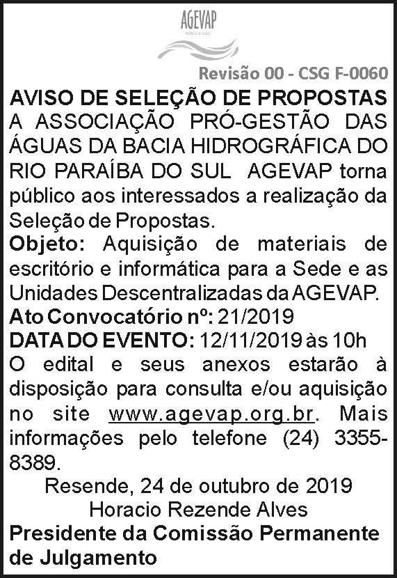 AGEVAP 4 1 AGEVAP 21