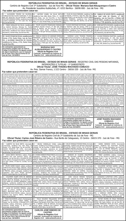 AVISOS CASAMENTOS 24 10