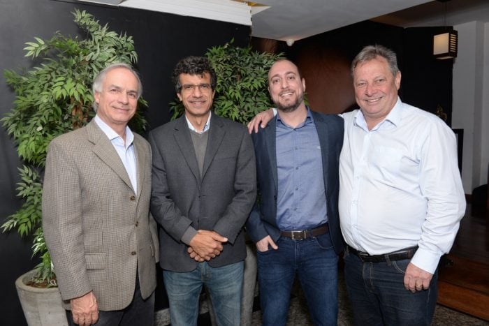 Luiz Espada, Frederico Ramos, o anfitrião Rodrigo Fonseca e Wilson Rezende no FiscoExpert Relaciona, que terá a segunda edição na próxima terça-feira 1 Luiz Espada, Frederico Ramos, o anfitrião Rodrigo Fonseca e Wilson Rezende no FiscoExpert Relaciona, que terá a segunda edição na próxima terça-feira Foto: Wólmer Monteiro