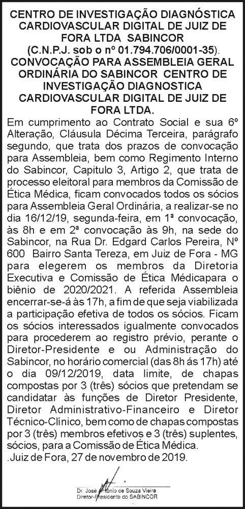 1 SABINCOR