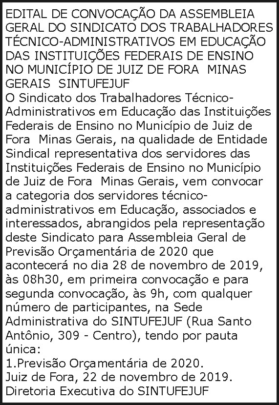 Situfejuf - Assembleia Geral 4 1 SINTUFE