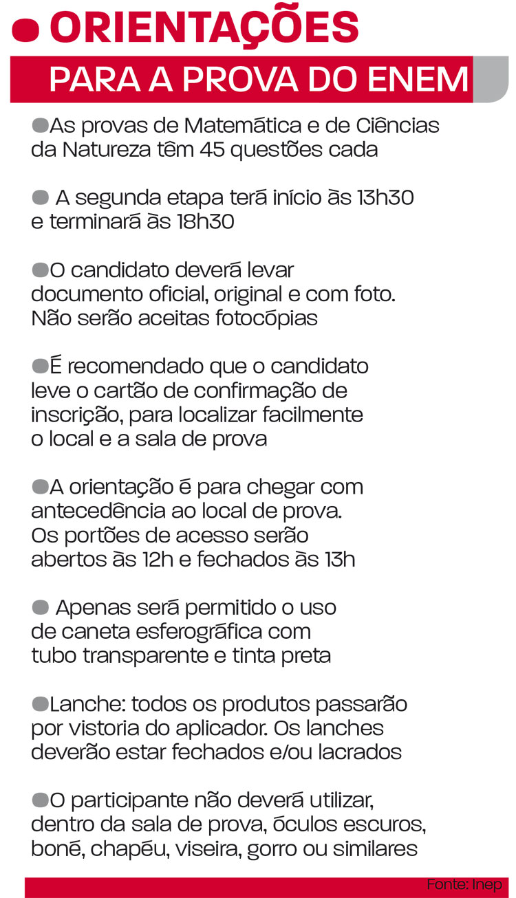 Inep reforça orientações para segunda etapa das provas 1 Arte Enem