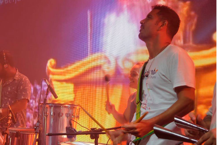 percussionista by divulgação