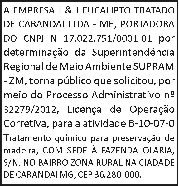 Empresa J & J Eucalipto Tratado de Carandai 4 1 EUCALIPTO