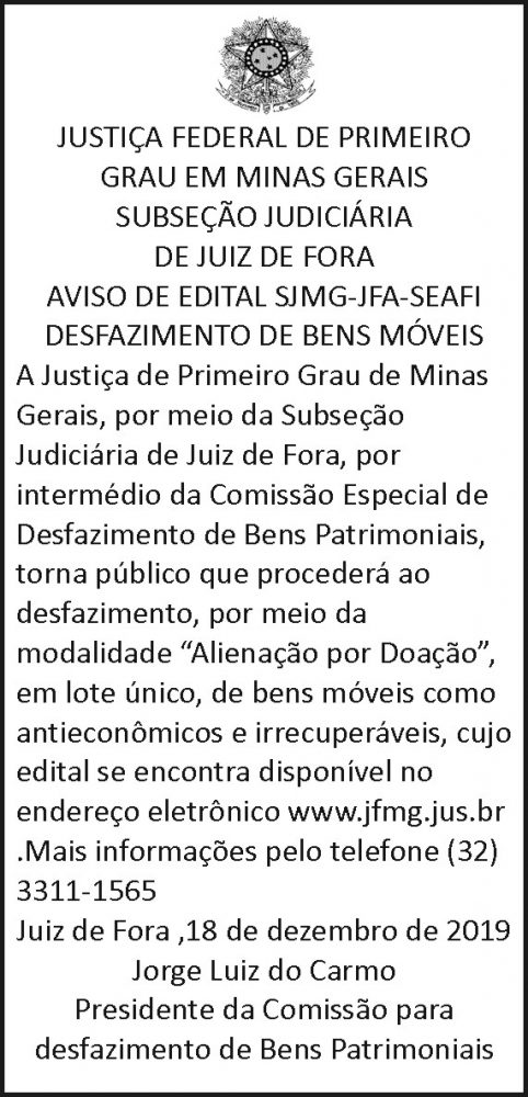 Desfazimento de bens imóveis 4 1 FEDERAL