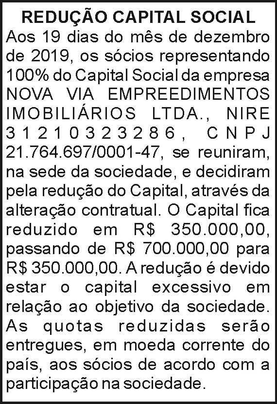 Nova Via Empreendimentos Imobiliários LTDA 4 1 NOVA