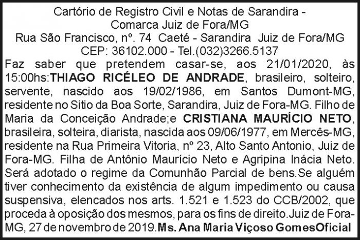 AVISO THIAGO